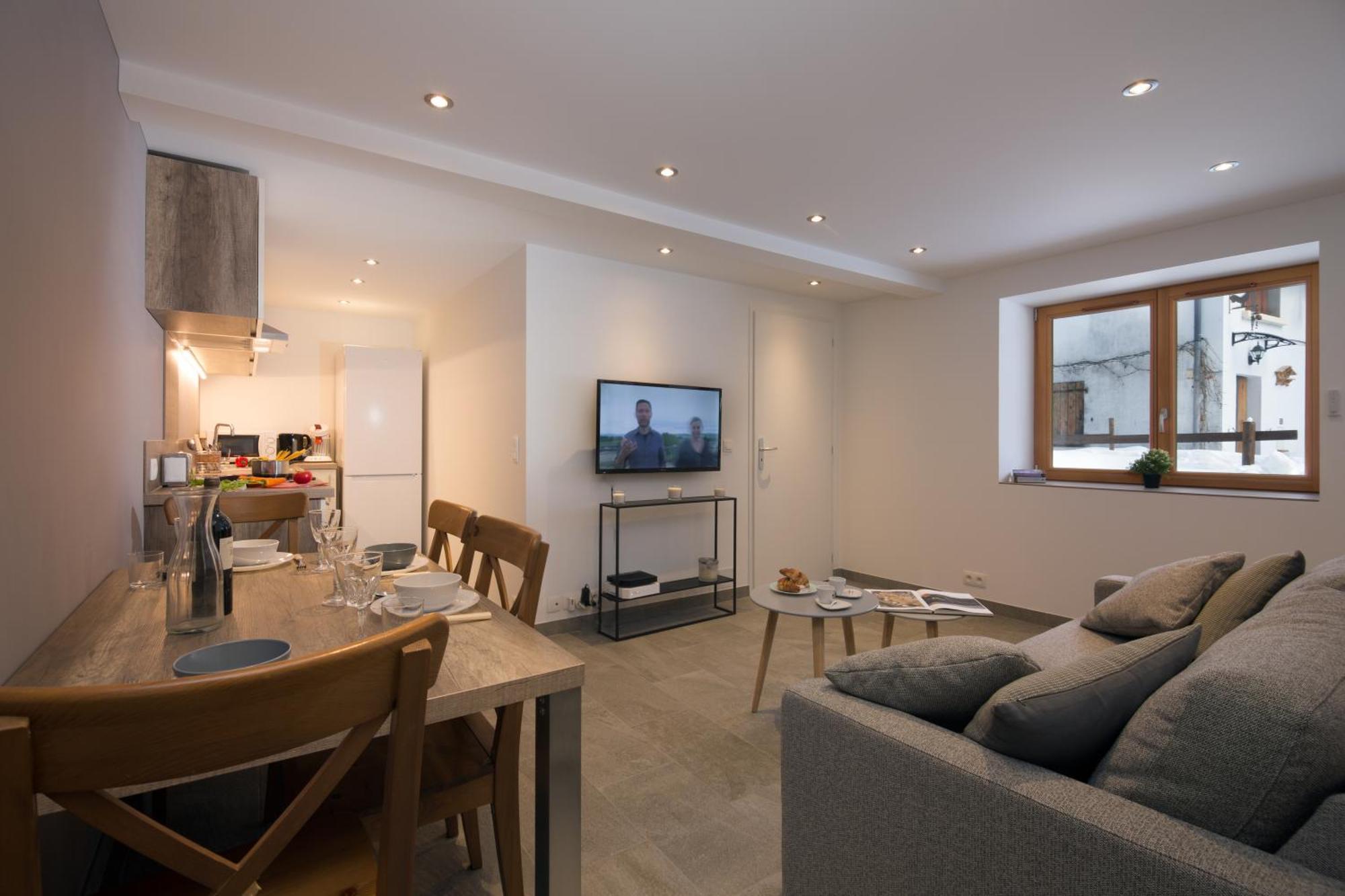 Appartement Le Genepi - Happy Rentals Chamonix Exteriör bild